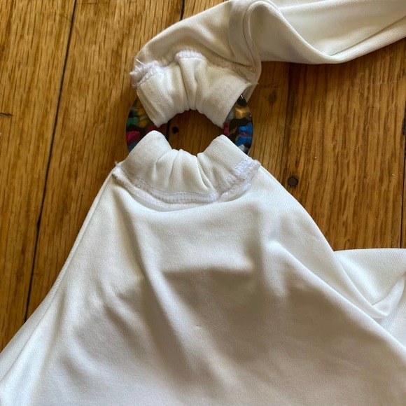 NWT Onia Jenna One-Shoulder One Piece Swimsuit in White Size Small - Picture 10 of 10